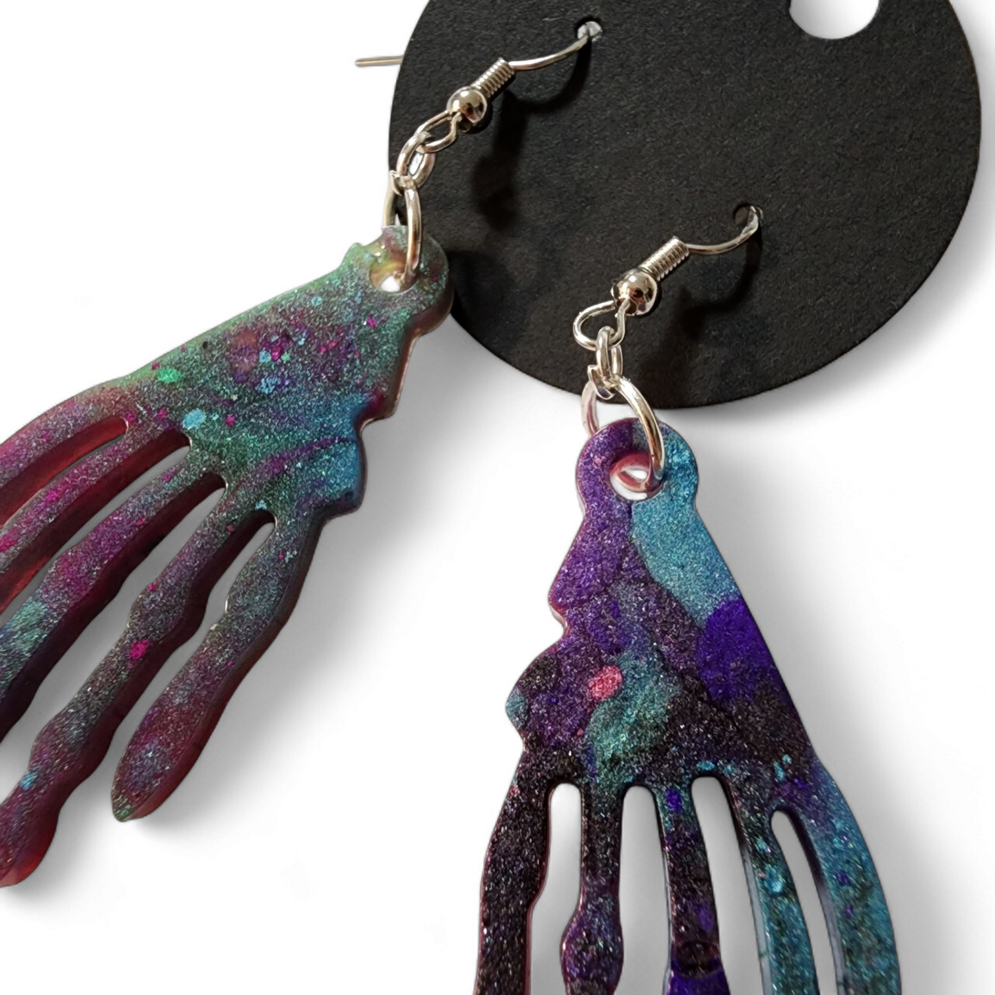 Zombie Hands Earrings - Splatter