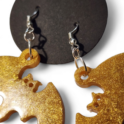 Batty Earrings - Gold