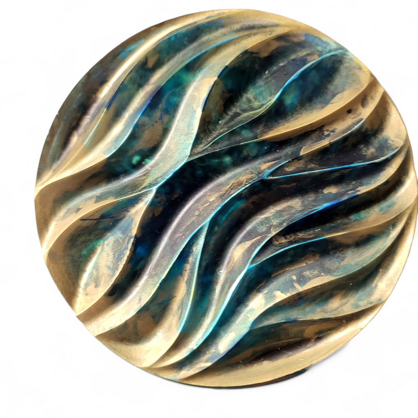 Ripple Coasters - Ocean Gold