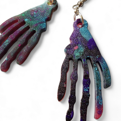 Zombie Hands Earrings - Splatter